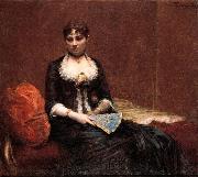 Portrait of Madame Leoon Maitre, Henri Fantin-Latour